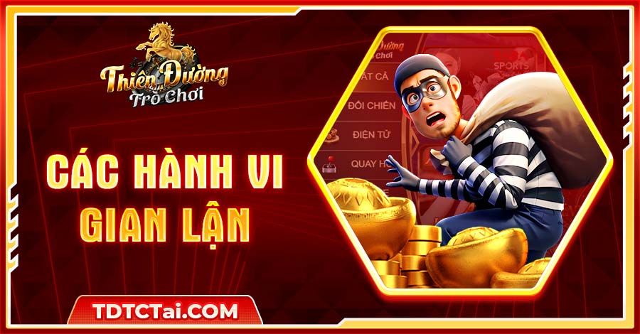 Đối với các hành vi vi phạm về việc gian lận, TDTC sẽ miễn trách nhiệm